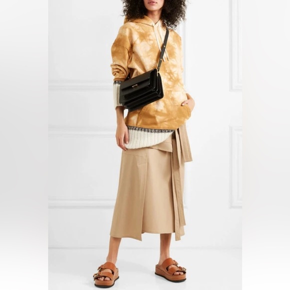 NWOT 3.1 Phillip Lim Mohair-Trim Tie-Dye Hoodie Size Medium - Picture 6 of 17